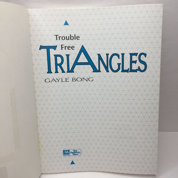 Vintage 1995 Patchwork Place Trouble Free Triangles Gayle Bong 11 Quilt Patterns - Picture 3 of 15